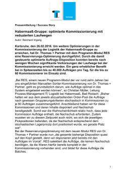Habermaa&szlig;-Gruppe: optimierte