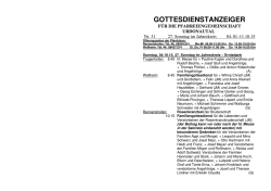 gottesdienstanzeiger