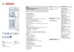 Bosch KIN85SD30 Einbau-Kühl-Gefrierkombination No Frost