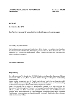 Drucksache 6/5208 - Landtag Mecklenburg Vorpommern