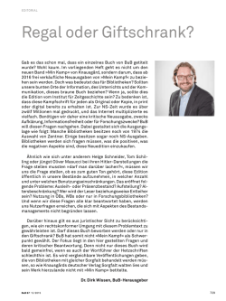 Regal oder Giftschrank?