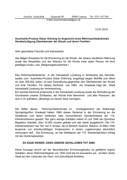 Joachim Gottschalk Engerode 90 30880 Laatzen Tel.: 0511