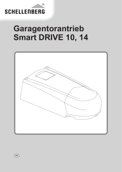 Garagentorantrieb Smart DRIVE 10, 14