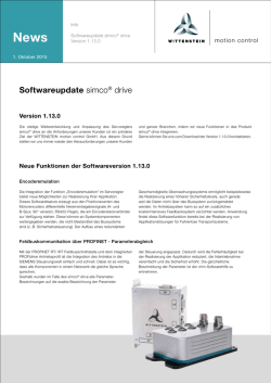 Softwareupdate simco® drive