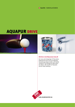 Aquapur Drive Flyer.indd - KABE