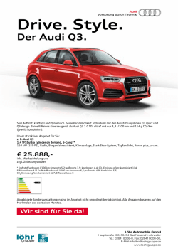 Drive. Style. - loehrgruppe.de