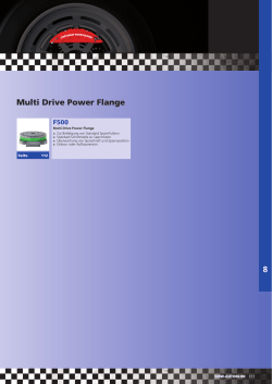 8 Multi Drive Power Flange - SMW Stationary Workholding
