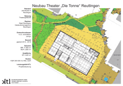 Neubau Theater Die Tonne Reutlingen