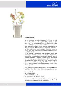 Hausmülltonne