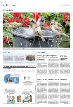 Leserbrief lesen