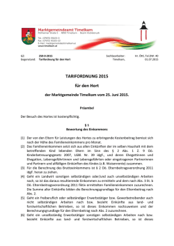 Hort - Marktgemeinde Timelkam
