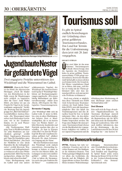Jugend baute Nester f&uuml;r gef&auml;hrdete V&ouml;gel