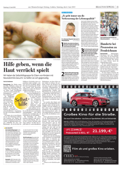 Hilfe geben, wenn die Haut verr&uuml;ckt spielt