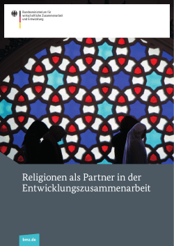 Religionen als Partner in der Entwicklungszusammenarbeit