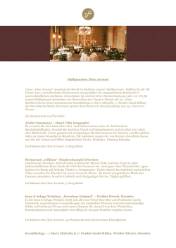 Dine Around Halbpension - Hotel Villa Sorgenfrei
