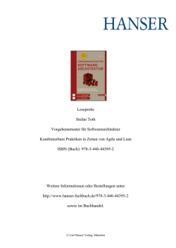 Leseprobe - Carl Hanser Verlag