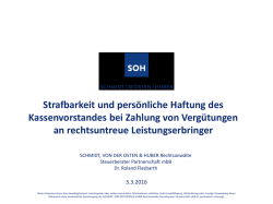 Einf&uuml;hrung eines Compliance Management Systems (CMS) bei der
