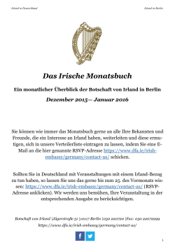 Das Irische Monatsbuch December 2015 DE