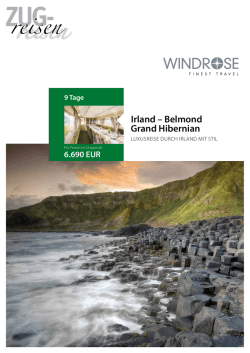 Irland &ndash; Belmond Grand Hibernian