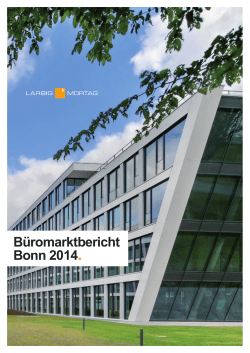 Büromarktbericht Bonn 2014.