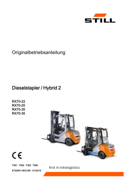 Originalbetriebsanleitung Dieselstapler / Hybrid 2