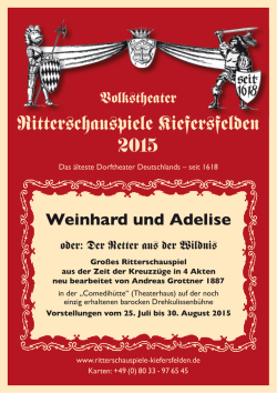 Ritterschauspiele Kiefersfelden 2015