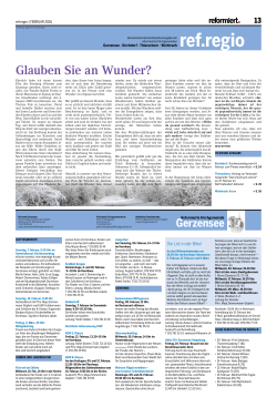Editorial - Kirchgemeinde Thierachern