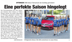 10.03.2016 - U23 - Eine perfekte Saison hingelegt