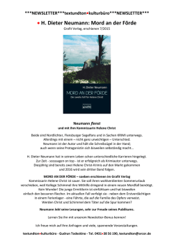 H. Dieter Neumann: Mord an der F&ouml;rde