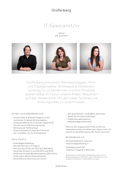 IT-Spezialist/in