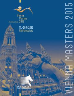 Vienna Masters 2015 17.–20.9.2015 Rathausplatz
