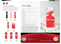Tectyl Aerosols Brochure US_GER.indd