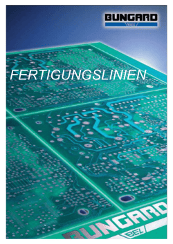 fertigungslinien - Bungard Elektronik