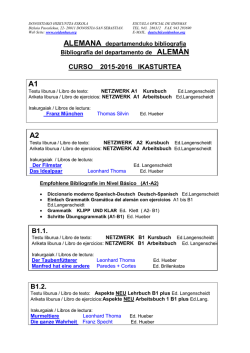 donostiako hizkuntza eskola - Escuela Oficial de Idiomas