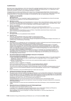 Information Gas&ouml;lantrag Ausf&uuml;llhinweise