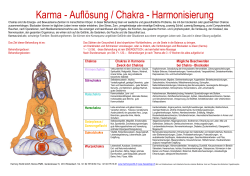Flyer Karma Aufloesung Chakras harmonisieren MP