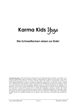 Karma Kids Yoga - Kinderyoga, Kinderyogastunde, Karma Kids