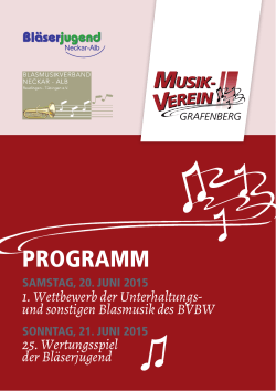 programm - Blasmusikverband Neckar-Alb