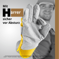 Mit sicher vor Absturz