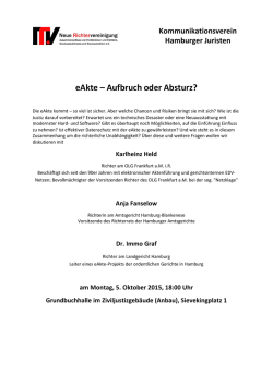 eAkte &ndash; Aufbruch oder Absturz?