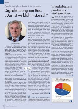 Digitalisierung am Bau - Hauptverband der Deutschen Bauindustrie