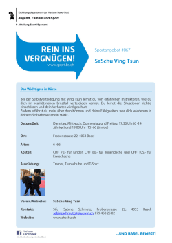 067 Selbstverteidigung aSchu Ving Tsun