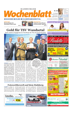 wandsbek - Hamburger Wochenblatt
