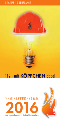 112 - mit KÖPFCHEN dabei - Feuerwehrmusik Baden