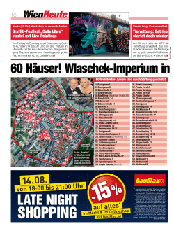 60 Häuser! Wlaschek-Imperium in der City!