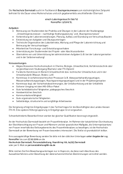 Downoad der Ausschreibung