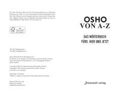 Leseprobe - Innenwelt Verlag