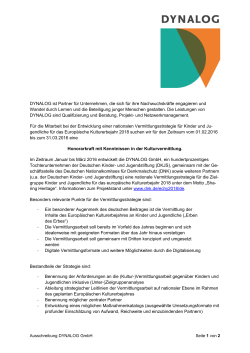 DYNALOG ist Partner f&uuml;r Unternehmen, die sich f&uuml;r