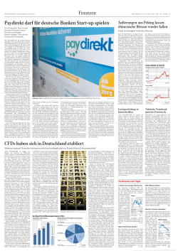 CFDs haben sich in Deutschland etabliert