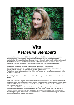 Katharina Sternberg